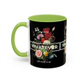 You Can Be Whatever Motivational Coffee Mug Ceramic White Accent Mug Bold Floral Empowerment Design Daily Reminder Positive Energy Drinkware Perfect Gift for Dreamers Friends Office and Home