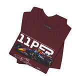 High Speed Formula Race Car Graphic Unisex Heavy Cotton Tee for Motorsport Fans and Racing Lifestyle Streetwear Enthusiasts