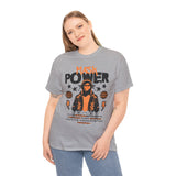 Mask Power Anonymous Strength Graphic Unisex Heavy Cotton Tee Bold Urban Streetwear Empowerment Hacker Inspired Motivational T Shirt