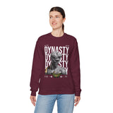 Dynasty Statue Graphic Unisex Heavy Blend Crewneck Sweatshirt Greek Sculpture Butterfly Streetwear Art Inspired Pullover