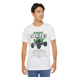 Kawasaki KFX450R Inspired ATV Racing Unisex Heavy Cotton T Shirt Off Road Quad Bike Power Design Streetwear Motorsport Graphic Tee