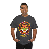 Kathakali Unisex T Shirt Kerala Traditional Dance Art Graphic Tee Indian Culture Festival Onam Heritage Malayalam Performance Heavy Cotton Top
