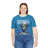 Historical Statue Graphic Premium Unisex Jersey Short Sleeve Tee Vintage Aesthetic Streetwear T-Shirt
