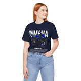 R3 Inspired Sport Motorcycle Art Unisex Heavy Cotton Tee Dynamic Streetwear Graphic for Riders and Moto Enthusiasts