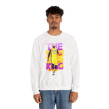 The Court Monarch Unisex Sweatshirt Motivational Basketball Streetwear Bold Athletic Pullover for Champions Dreamers and Sports Lovers
