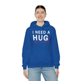 Unisex I Need A Huge Amount Of Money Hoodie Heavy Blend Pullover Sweatshirt Funny Motivational Graphic Hustle Entrepreneur Wealth Inspired Streetwear