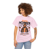 Mask Power Anonymous Strength Graphic Unisex Heavy Cotton Tee Bold Urban Streetwear Empowerment Hacker Inspired Motivational T Shirt