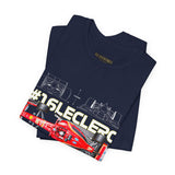 Leclerc 16 Inspired Formula Racing Car Graphic T Shirt Motorsport Streetwear Unisex Tee