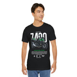 Kawasaki Z400 Naked Street Bike Graphic T Shirt Unisex Heavy Cotton Motorcycle Racing Streetwear Gift