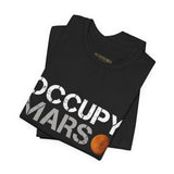 Mars Exploration Unisex Heavy Cotton Tee Bold Space Graphic Shirt Futuristic Sci Fi Adventure Design Inspiring Gift for Space Lovers and Dreamers