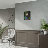 The Jocker Why So Serious Within Glossy Poster Emotional Gothic Wall Art Bold Psychological Design for Dark Aesthetic Lovers, Art Collectors, and Fearless Creatives