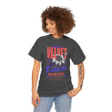 Velvet Dream The Collective Unisex Heavy Cotton Tee Comfortable Motivational Streetwear Bold Typography Graphic T Shirt Perfect Gift for Dreamers Trendsetters Creative Souls Everyday Casual Wear