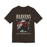 Heavens Hallucinations Unisex Jersey Short Sleeve Tee Comfortable Modern Streetwear Bold Artistic Floral Graphic Design Perfect Gift for Friends Birthdays Casual Wear