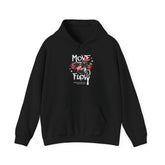 Move With Flow Breakdance Graphic Unisex Heavy Blend Hooded Sweatshirt Hip Hop Streetwear Dance Rhythm Hoodie