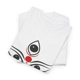 Divine Maa Durga Trinetra Minimal Art T Shirt Hindu Goddess Shakti Bhavani Devi Graphic Tee Spiritual Devotional Streetwear Navratri Festival Ethnic Indian Culture Unisex Cotton Casual Wear Gift For...