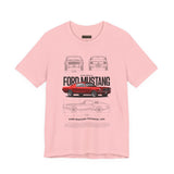 Classic 1965 Fastback Muscle Car Illustration Unisex Heavy Cotton Tee Retro Collector Streetwear Gift Shirt