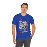 Blessed Praying Hands Floral Christian Graphic Unisex Jersey Short Sleeve Tee Faith Inspired Religious Streetwear Bold Motivational T Shirt