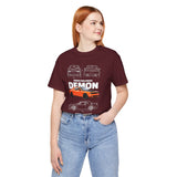 Firestorm Muscle Car Blueprint Design Unisex Heavy Cotton Tee Powerful Retro Performance Art Shirt for Streetwear Lovers & Collectors