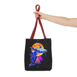 Ballena Cosmic Whale Art Eco Tote Bag Vibrant Geometric Ocean Design Durable Canvas Reusable Shopping Bag Premium Artistic Streetwear Accessory Perfect Gift for Nature Lovers Dreamers and Creative Thinkers