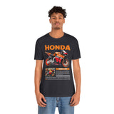 Honda CBR Racing Motorcycle Graphic Tee Superbike Track Inspired Sport Bike T Shirt For Riders Speed Lovers Motorsport Streetwear Gift