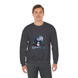 Space Exploration Crewneck Sweatshirt Unisex Heavy Blend Pullover Galaxy Earth Spaceship Astronomy Inspired Cosmic Science Lover Nerd Geek Astronaut Top