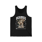 Hermes Greek Mythology Unisex Jersey Tank Top Ancient God of Travel and Communication Graphic Streetwear Muscle Shirt