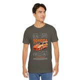 Legendary Turbo JDM MK4 Street Racer Unisex Heavy Cotton Tee Retro Tuner Car Graphic Shirt