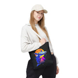 Ballena Cosmic Whale Art Eco Tote Bag Vibrant Geometric Ocean Design Durable Canvas Reusable Shopping Bag Premium Artistic Streetwear Accessory Perfect Gift for Nature Lovers Dreamers and Creative Thinkers