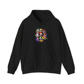 Chaos Clown Crew Hoodie Premium Unisex Streetwear Bold Artistic Design Expressive Neon Rebellion And Fearless Confidence For Modern Alpha Energy