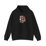 Chaos Clown Crew Hoodie Premium Unisex Streetwear Bold Artistic Design Expressive Neon Rebellion And Fearless Confidence For Modern Alpha Energy