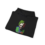 The Jocker Why So Serious Within Unisex Hoodie Bold Psychological Streetwear Art Dark Emotion Pullover for Fearless Thinkers, Artists, and Urban Rebels