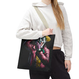 Snapshot of Madness Art Eco Tote Bag Dark Comic Neon Design Premium Canvas Reusable Shopping Bag Streetwear Lifestyle Accessory for Creative Thinkers Artists and Urban Dreamers