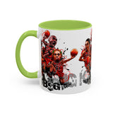 Legends On Court Ceramic Mug Basketball Gift For Sports Fans Gym Lovers Urban Lifestyle Drinkware Bold Streetwear Design Perfect For Coffee Tea And Everyday Motivation