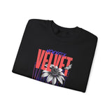 Velvet Dream The Collective Crewneck Sweatshirt Comfortable Unisex Pullover Bold Typography Graphic Artistic Streetwear Fashion Cozy Everyday Wear Perfect Gift for Creatives Dreamers and Trendsetters