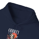Oddity Own Your Uniqueness Unisex Heavy Blend Hooded Sweatshirt Abstract Modern Graphic Bold Artistic Statement Streetwear Hoodie