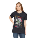 Blessed Praying Hands Floral Christian Graphic Unisex Jersey Short Sleeve Tee Faith Inspired Religious Streetwear Bold Motivational T Shirt