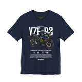 Yamaha YZF R3 Monster Energy Inspired Unisex Heavy Cotton Tee Racing Motorcycle Streetwear Graphic T Shirt Gift For Riders Bikers Moto Fans Casual Wear