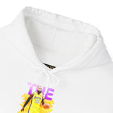 The Court Monarch Unisex Hoodie Motivational Basketball Streetwear Bold Athletic Pullover for Dream Chasers, Gym Lovers, and Sports Enthusiasts