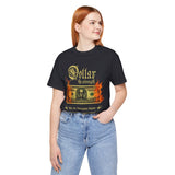 Dollar The Strength Burning Money Legacy Unisex Jersey Short Sleeve Tee Gothic Flames Graphic Bold Motivational Streetwear Statement T Shirt