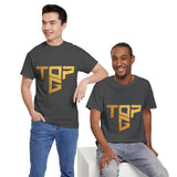 Top G Andrew Tate Graphic T Shirt Black Unisex Streetwear Motivational Hustle Tee Gold Typography Design