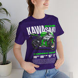 Kawasaki ZX10R Inspired Superbike Graphic Unisex Heavy Cotton Tee Racing Motorcycle Streetwear Performance Style Gift