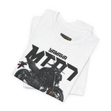 Yamaha MT 07 Inspired Naked Bike Motorcycle Graphic Unisex Heavy Cotton Tee Premium Streetwear T Shirt for Riders Bikers Moto Enthusiasts Everyday Wear