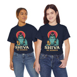 Lord Shiva The Destroyer Unisex Graphic T Shirt Mahadev Mahakal Devotional Hindu Spiritual Cotton Tee Trishul Rudraksha Temple Festival Wear India