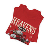 Heavens Hallucinations Unisex Jersey Short Sleeve Tee Comfortable Modern Streetwear Bold Artistic Floral Graphic Design Perfect Gift for Friends Birthdays Casual Wear