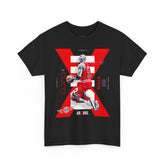Air Ascent Unisex Heavy Cotton Tee Bold Motivational Streetwear Design Dynamic Red Black Aesthetic Athletic Fashion Statement For Dreamers Hustlers And Visionary Achievers