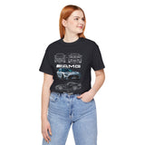High Performance Silver Track Car Unisex Heavy Cotton Tee Bold Streetwear Racing Style Graphic Shirt Gift for Speed Lovers