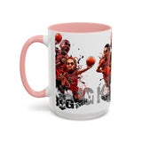 Legends On Court Ceramic Mug Basketball Gift For Sports Fans Gym Lovers Urban Lifestyle Drinkware Bold Streetwear Design Perfect For Coffee Tea And Everyday Motivation