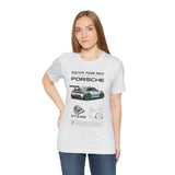 GT3 RS Inspired Track Performance Sports Car Graphic T Shirt Luxury Racing Aesthetic Streetwear Unisex Tee High Speed Motorsport Auto Art Fashion