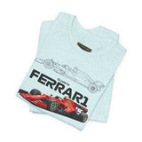 Performance Race Car Blueprint Unisex Heavy Cotton Tee Retro Motorsports Speed Machine Graphic Streetwear Premium Racing Art Shirt for Everyday Style and Enthusiast Gifts