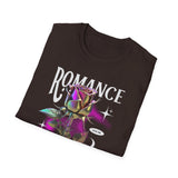 Unisex Softstyle T Shirt Romance Rose Graphic Black Tee Aesthetic Gothic Love Inspired Streetwear Fashion Bold Artistic Outfit